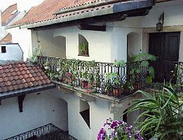 View of the Festival Office from the patio