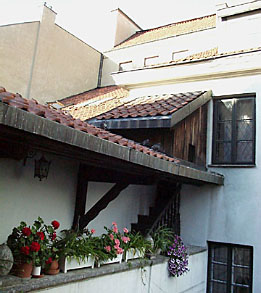 View of the Festival Office from the patio